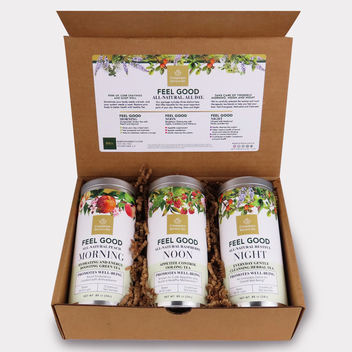 Good Day | Finest Organic Tea Gift Sets | Bibi’s Market – Bibi's Market