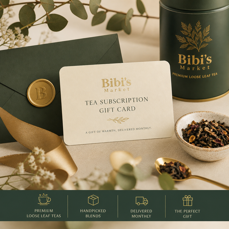 Monthly Tea Subscription – Bibi's Tea Club